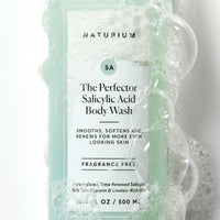 Thumbnail for Naturium The Perfector Salicylic Acid Body Wash, Gentle & Smoothing Cleanser, 16.9 oz