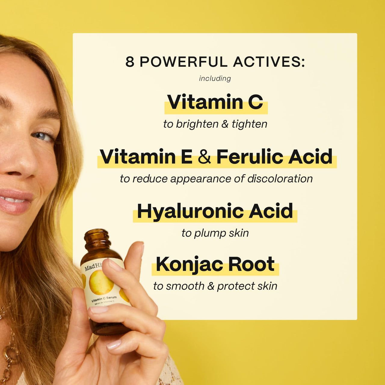 Mad Hippie Travel Face Serum Set – Skin-Brightening Vitamin C + Firming Super A Retinol, Day & Night Dual Pack, 0.5 Oz Ea