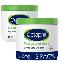 Thumbnail for Cetaphil Face & Body Moisturizer, Hydrating Moisturizing Cream for Dry to Very Dry, Sensitive Skin, NEW 16 oz 2 Pack, Fragrance Free, Non-Comedogenic, Non-Greasy