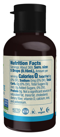 Thumbnail for NOW Foods, Better Stevia Liquid, Glycerite, Zero-Calorie Liquid Sweetener, Low Glycemic Impact, Certified Non-GMO, 2-Ounce