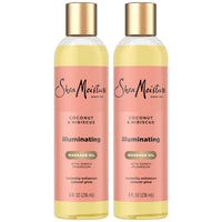 Thumbnail for SheaMoisture Massage Oil, Illuminating Coconut & Hibiscus 2-Pack – Glow Up Essentials, 8 Oz Ea