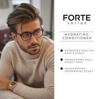 Thumbnail for Alex Costa Hydrating Hair Conditioner for Men by Forte Series Deep Treatment for Damaged Hair Nourishing for Dry Hair Sulfate & Paraben for Frizzy Hair, (8 oz)