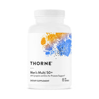 Thumbnail for THORNE - Men's Multi 50+ - Comprehensive Daily Multi with Vitamins A, B6, B12, C, D, E, Zinc & More - Support Heart, Brain, Prostate, Muscle & Immune Health* - Third-Party Certified - 180 Capsules