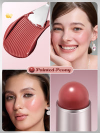 Thumbnail for SHEGLAM Buttery Bliss Blush Stick Cream Milk Makeup Blush-Painted Peony