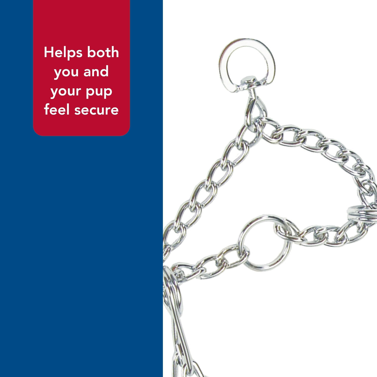 Coastal Pet Titan Dog Prong Training Collar - Rust-Resistant and Prong Metal Training Chain Collar for Dogs - Quality Supplies - 2 mm x 14"