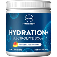 Thumbnail for MRM Nutrition Hydration+ Electrolyte Powder Drink Mix - Cellular Hydration Support with Vitamins & Electrolytes, Vegan, Gluten-Free, Electrolyte Boost for Workouts - 15 Servings, Orange Mango Flavor