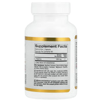 Thumbnail for California Gold Nutrition L-Arginine, 500 mg, 60 Veggie Capsules