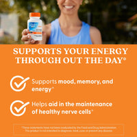 Thumbnail for Doctor's Best Chewable Fully Active Methyl B12, Methylcobalamin, Energy, Memory, & Mood Support, Non-GMO, Gluten Free, Soy Free, Vegan 60 Tablets