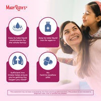 Thumbnail for Iron Supplement for Women Men & Kids | Liquid Iron Supplement for Women Men & Kids | Iron for Healthy Blood & Oxygen | Ages 4 & Up | Sugar Free | Vegan | Non-GMO | Gluten Free | 15.22 Fl Oz