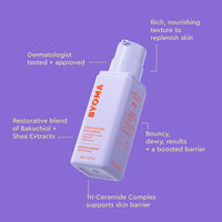 Thumbnail for Byoma Moisturizing Rich Cream - Barrier Repair Cream Face Lotion with Bakuchiol & Shea Extract - Ceramide Face Moisturizer for Dry Skin - Anti Wrinkle, Alcohol Free Face Moisturizer - 1.69 fl.oz