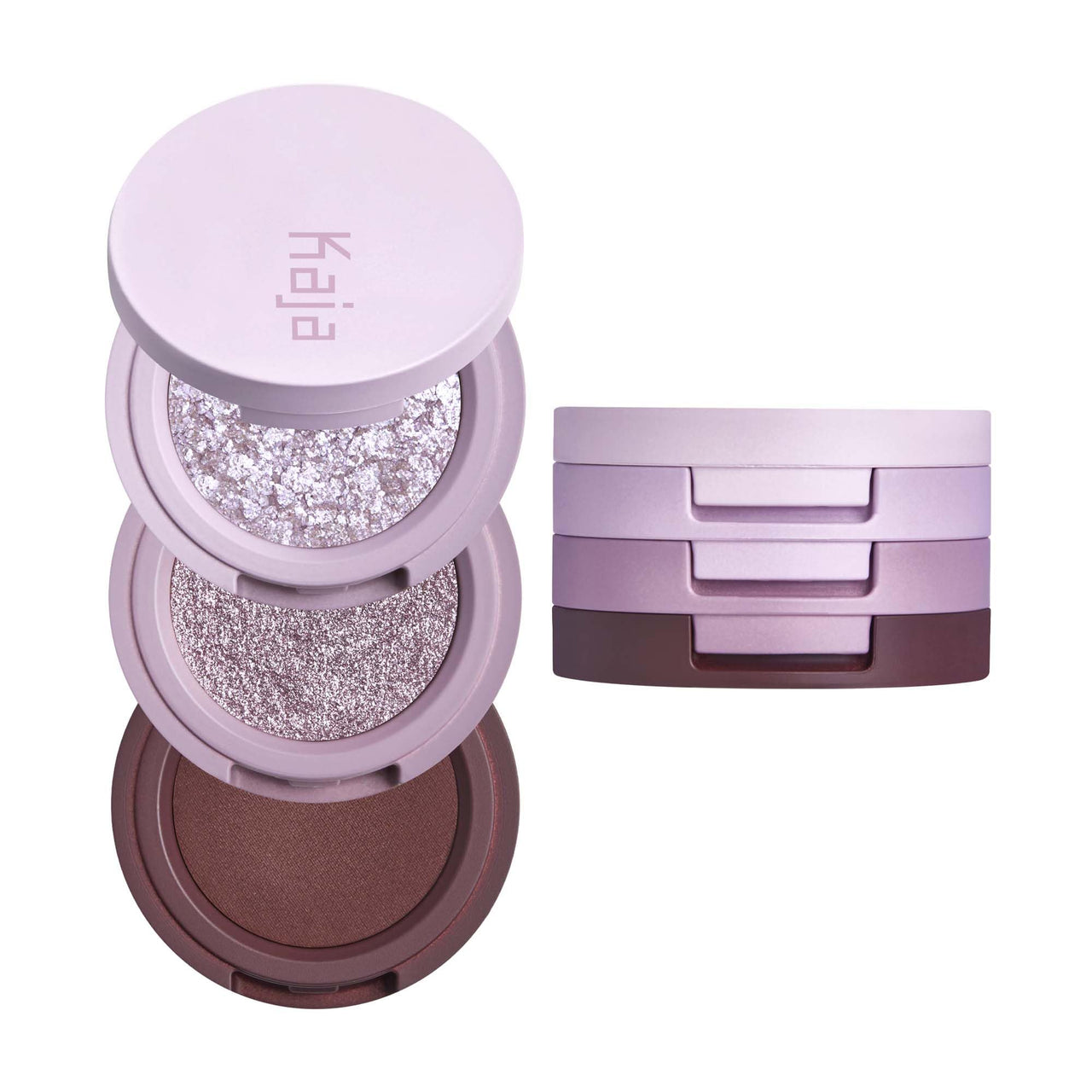 Kaja Beauty Bento Collection | Glitter + Shimmer + Matte | 20 Taro Bubble Tea - Mute Lavender | 2019 Best of Beauty Award in Glitter