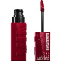 Thumbnail for Maybelline Super Stay Vinyl Ink Longwear No-Budge Liquid Lipcolor Makeup, Highly Pigmented Color and Instant Shine, Royal, Deep Wine Red Lipstick, 0.14 fl oz, 1 Count