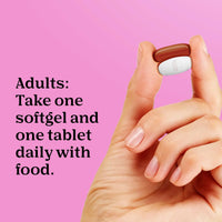 Thumbnail for One A Day Prenatal Advanced- Prenatal Vitamins with Folic Acid, Choline, DHA & Iron, Pregnancy Vitamins for Women to Support Baby’s Development, 60+60 Ct (120 Total Set) (Packaging May Vary)