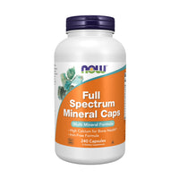 Thumbnail for NOW Supplements, Full Spectrum Mineral Caps, Multi Mineral Formula, 240 Veg Capsules