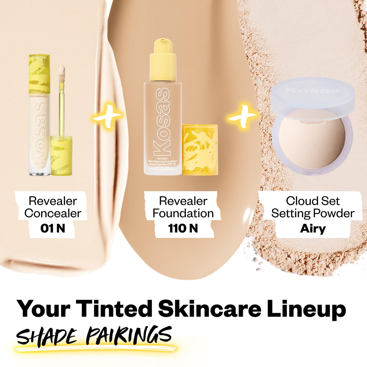 Kosas Revealer Concealer – Medium Coverage Hydrating Under Eye & Face Concealer with Hyaluronic Acid, Tone 01 N