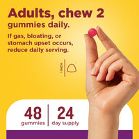 Thumbnail for Nature Made Triple-Action Biotics, Gut and Immune Health Support, Digestive Probiotics for Women and Men, Prebiotic Fiber Gummies, 48 Gummies, 24 Day Supply