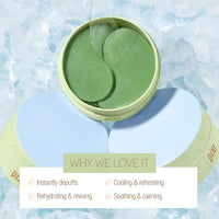 Thumbnail for Pixi DetoxifEYE Depuffing Hydrogel Under-Eye Patches, Cucumber, Hyaluronic Acid & Caffeine for Puffy Eyes and Dark Circles, Hydrate Eye Area, 30 Pairs, 60 Patches
