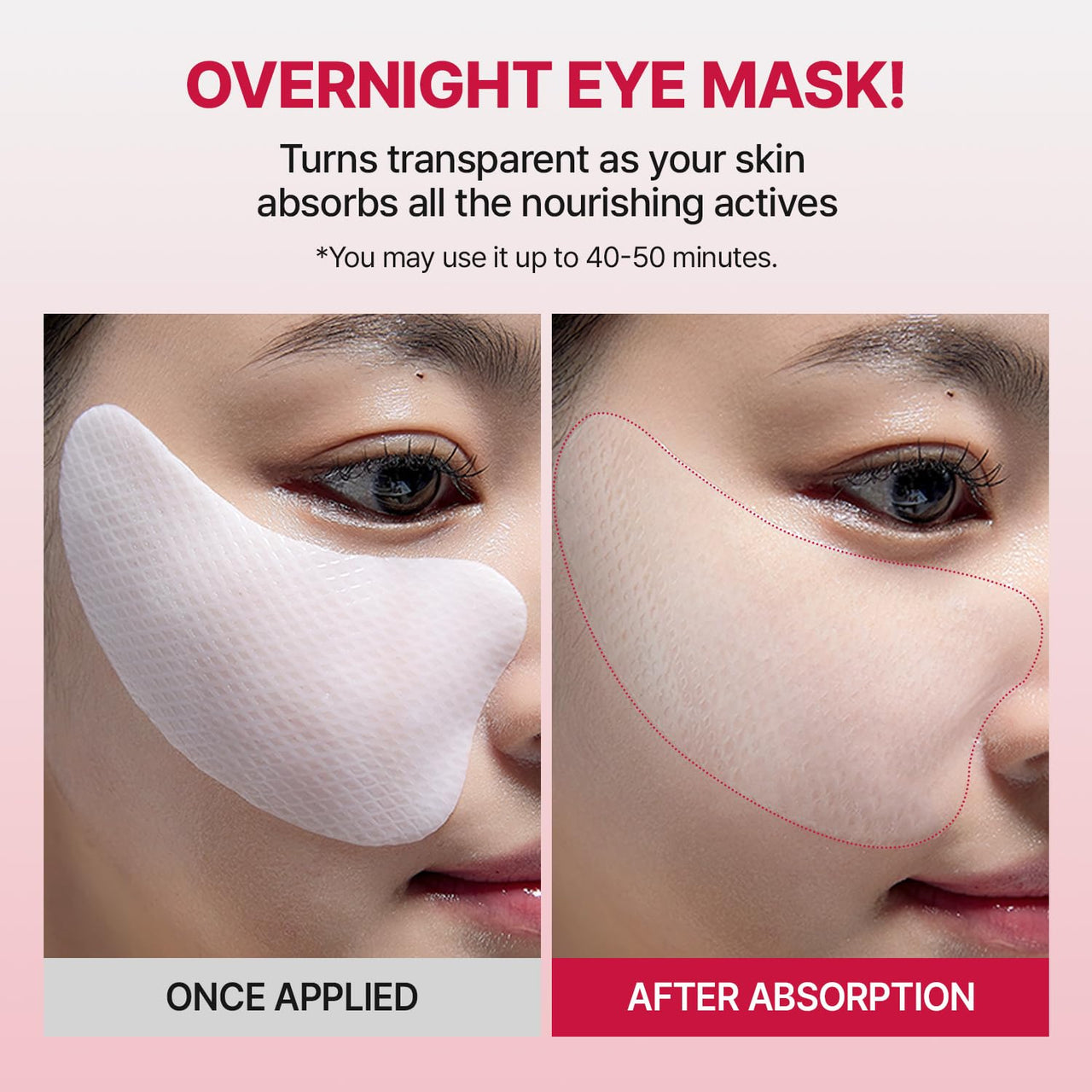 MEDITHERAPY Wrinkle-fit Tangle Eye Patch - Under Eye Patches for Dark Circles and Puffy Eyes - Eye Bags Treatment for Women - Mega Collagen Gel Pads for Puffiness - Firming & Deep Hydrating - 4EA