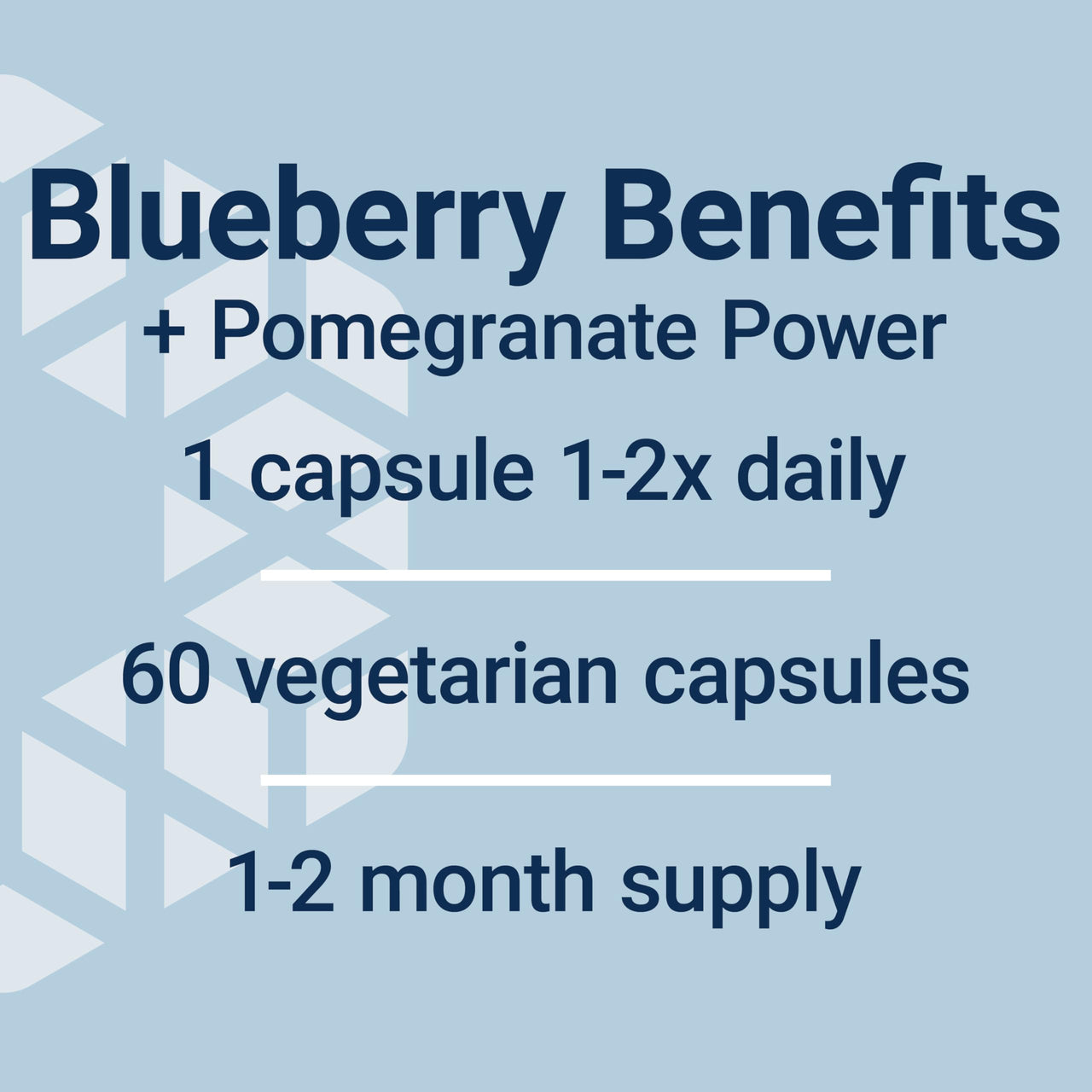 Life Extension Blueberry Extract and Pomegranate, arterial health support, antioxidant defense, gluten-free, non-GMO, vegetarian, 60 vegetarian capsules