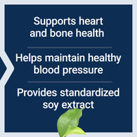 Thumbnail for Life Extension Soy Isoflavones, Heart, Bone & Cellular Health Support for Post-menopausal Women, Gluten-Free, Non-GMO, Vegetarian, 30 Capsules