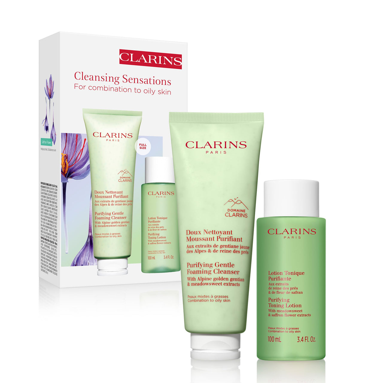 Clarins Purifying Gentle Foaming Cleanser | Cleanses, Purifies and Mattifies