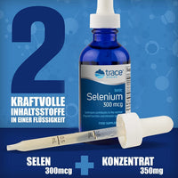 Thumbnail for Trace Minerals Liquid Ionic Selenium - High-Absorption Selenium Supplement for Daily Immune Support - Hormone & Antioxidant Support - Gluten-Free - Vegan - Non-GMO - 2 fl oz (48 Servings, 1 Pack)
