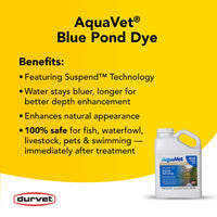 Thumbnail for Durvet AquaVet Blue Pond Dye - Gallon
