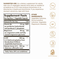 Thumbnail for Solgar 5-HTP 100 mg - 90 Vegetable Capsules - Promotes Relaxation - Non-GMO, Vegan, Kosher & Gluten Free - 90 Servings