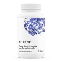 Thumbnail for THORNE - Deep Sleep Complex - All-Natural Sleep Supplement - Supports Sleep Quality & All Phases of The Sleep Cycle* - with L-Theanine, Chamomile & Maizinol - Third-Party Certified - 60 Capsules