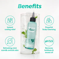 Thumbnail for A’PIEU Mint Hair Vinegar - Instant Scalp Cooling & Detox for Oily Scalp, Buildup & Dandruff Scalp Treatment, pH-Balancing Rinse for Fresh, Shiny Hair, Korean Haircare, 6.76 fl oz