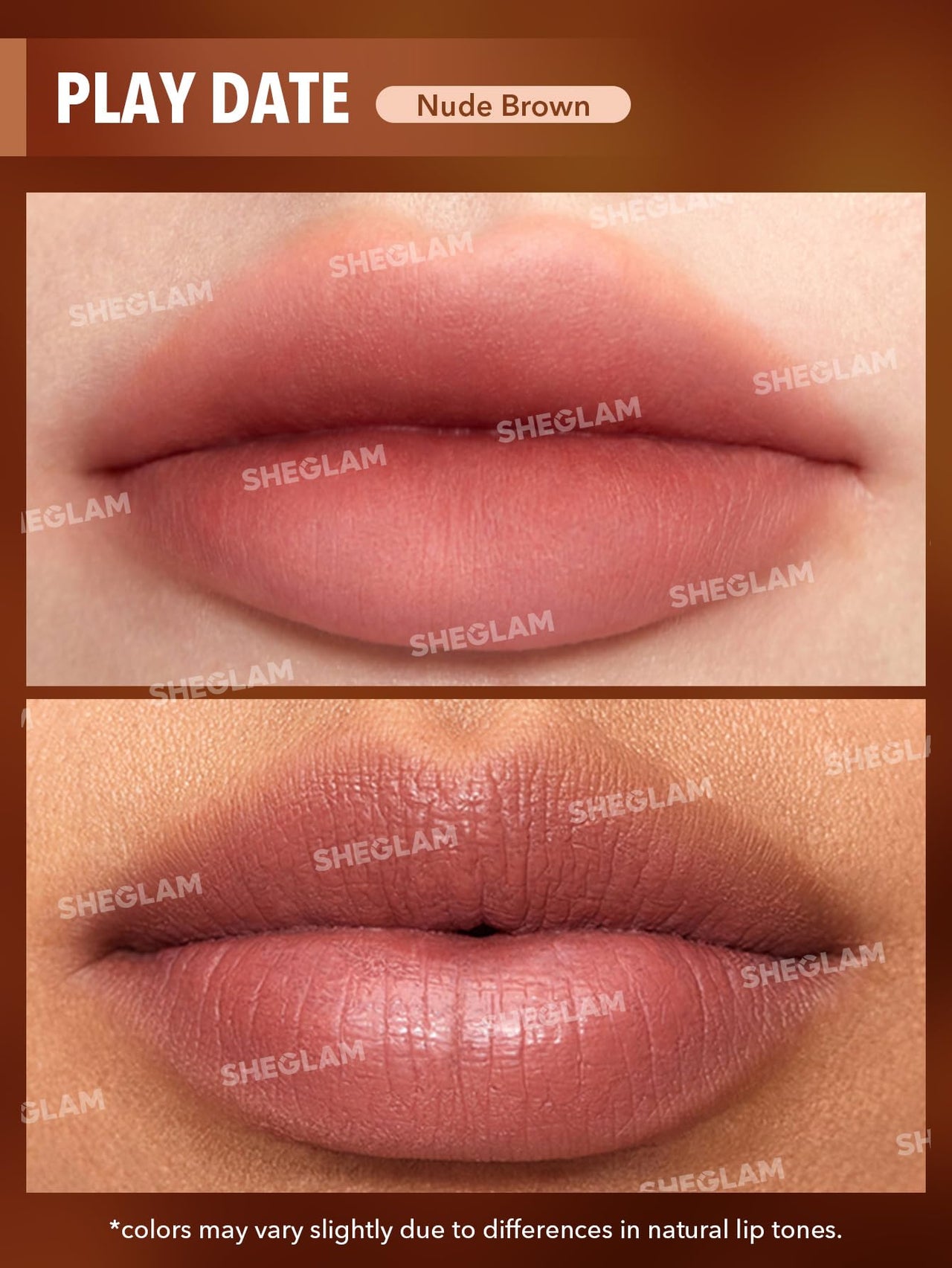 SHEGLAM Soft Haze Lip Blur Waterproof Liquid Lipstick Matte Transfer-Proof Lip Tint Lasting Super Stay Lip Stain-Play Date