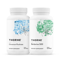 Thumbnail for THORNE - Metabolic Support Bundle: Berberine and Chromium Picolinate for Balanced Wellness - 30 Servings
