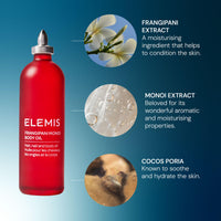 Thumbnail for ELEMIS Frangipani Monoi Body Oil 100ml, Luxurious Nourishing Oil for Soft, Hydrated Skin & Hair