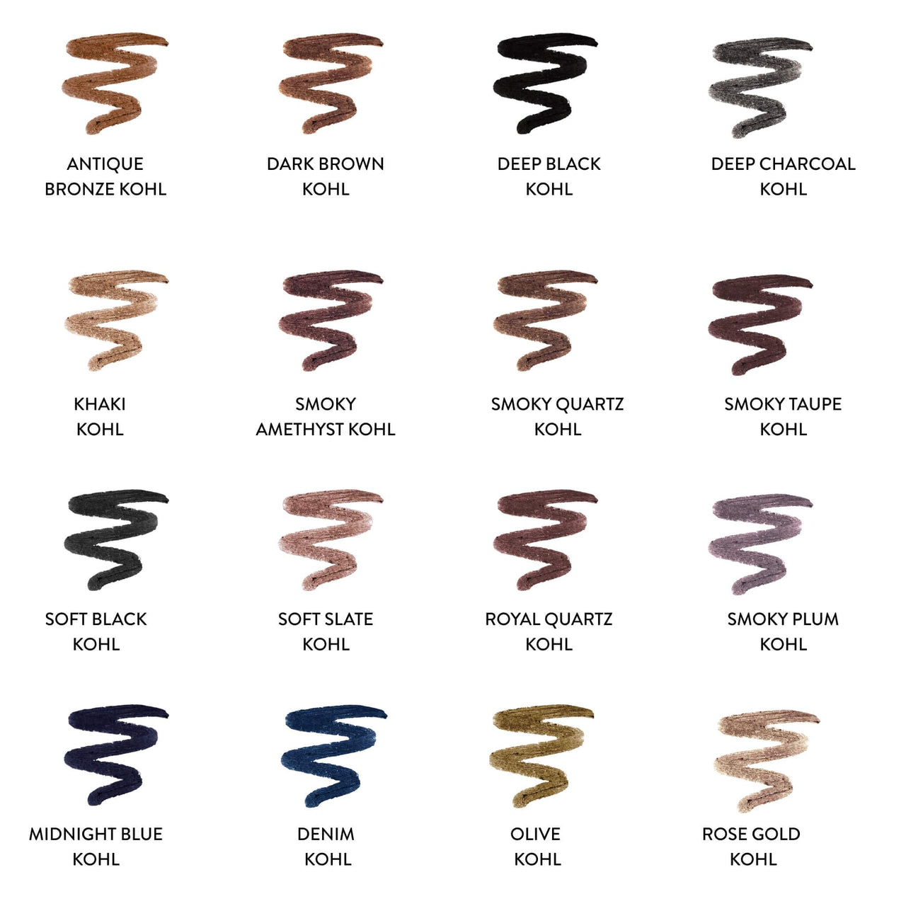 LAURA GELLER NEW YORK Kajal Longwear Kohl Eyeliner Pencil - Royal Quartz - Caffeine and Vitamin E - Smooth & Blendable Liner - Built-In Sharpener