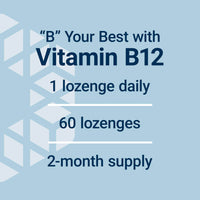Thumbnail for Life Extension B12 Elite, adenosylcobalamin, methylcobalamin, Two Active Forms for Brain Health & Dopamine Production, Non-GMO, Gluten-Free, Vegetarian, 60 lozenges