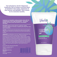 Thumbnail for Life-flo Magnesium Cooling Gel, Refreshing Magnesium Lotion for Women Instantly Cools Hot Flashes, Soothes and Restores with Magnesium Chloride and MSM, Fresh Sage Mint Scent, 60-Day Guarantee, 3.4 oz