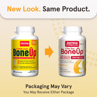 Thumbnail for Jarrow Formulas BoneUp Three Per Day for Bone Density and Skeletal Nutrition, Includes Vitamin D3, K2 (as MK-7) and Calcium, 90 Capsules, 30 Day Supply