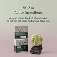 Thumbnail for ARENCIA Go Green Tea Tree Shampoo Bar for Dandruff, Itchy Scalp, Normal to Oily hair – Refreshing Anti-dandruff, Vegan, pH balanced, Sulfate free, Eco friendly