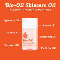 Thumbnail for Bio-Oil Skincare Body Oil Serum for Scars and Stretch Marks, Face and Body Moisturizer with Vitamin E & A for Sensitive Dry Skin, Dermatologist Recommended, Travel Size, .85 oz, Pack of 3