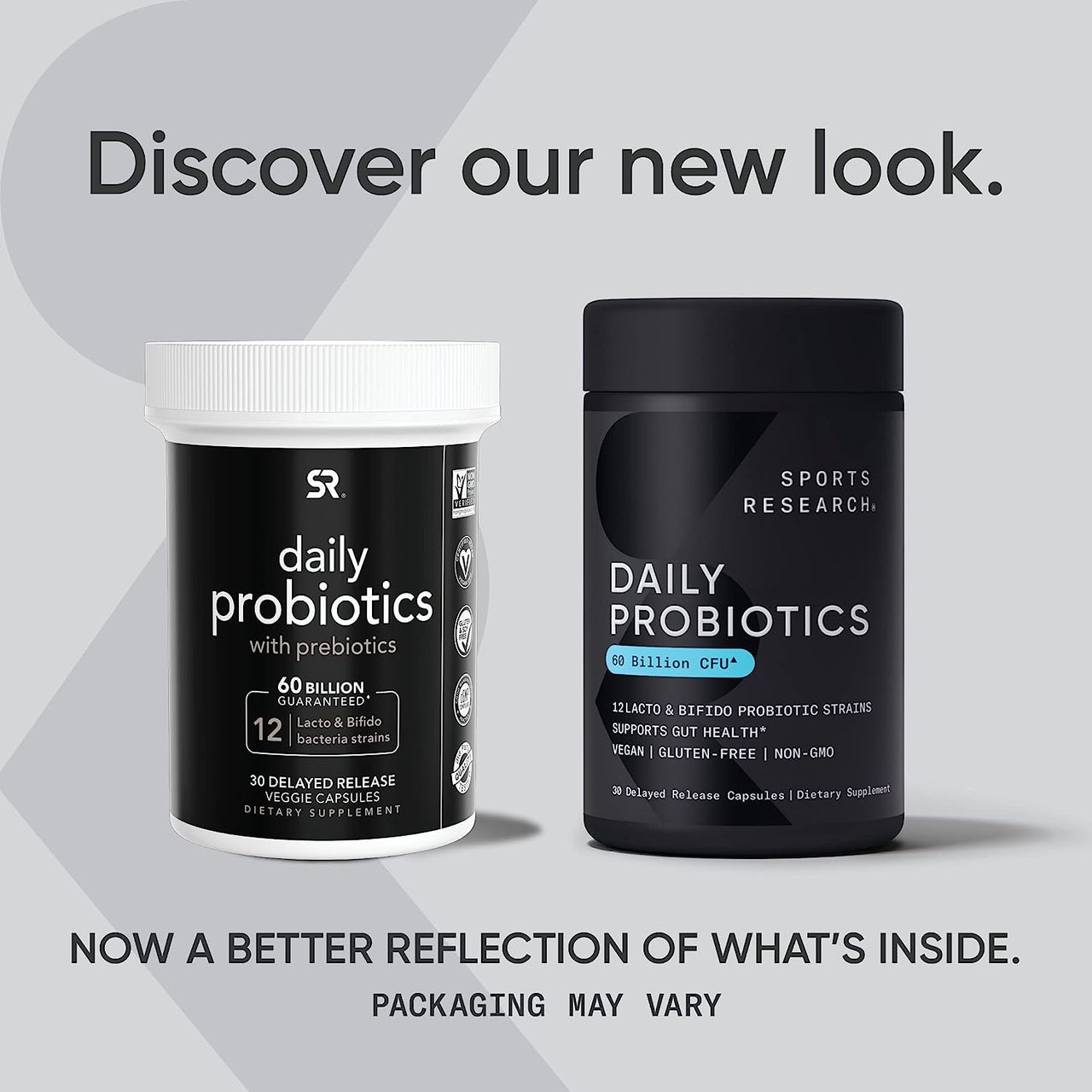 Sports Research Daily Probiotics with Prebiotics Capsules