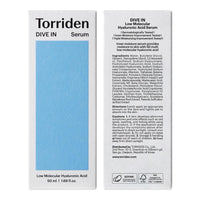 Thumbnail for Torriden DIVE IN Hyaluronic Acid Serum 50ml (1.69 fl.oz.) | Deep Hydration to Get Glow Skin | Hyaluronic Acid, Panthenol, Allantoin | Korean Facial Serum