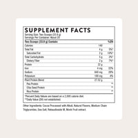 Thumbnail for THORNE - Plant Protein - 22 Grams of Vegan Protein Powder - Pea, Rice & Chia Seed Protein with Complete Amino Acid Profile - NSF Certified for Sport - Chocolate - Gluten-Free - About 20 Servings
