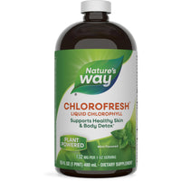 Thumbnail for Nature's Way Chlorofresh Liquid Chlorophyll Internal Deodorant 16 fl oz, Mint Flavor (Packaging May Vary)