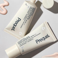 Thumbnail for Prequel Skin Sun Barrier Mineral Sunscreen SPF 50. PA++++ Broad Spectrum Zinc Oxide Sunblock with Semi-Transparent Lightweight Texture. Moisturizing UV Defense for Face. Travel Size, 1.7oz