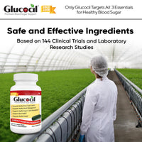 Thumbnail for Glucocil – Softgels - Premium Blood Sugar Support - Over 2 Million Bottles Sold - Supports The 3 Essentials for Healthy Blood Sugar - Since 2008, with Berberine, Proprietary Mulberry Leaf, and More