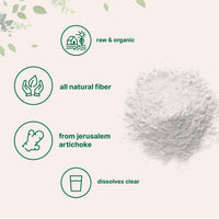 Thumbnail for Micro Ingredients Organic Inulin FOS Fiber Powder, 2.2 lbs | Quick Water-Soluble Prebiotic | Natural Fiber for Smoothies & Drinks | Vegan Friendly, Dissolves Clear