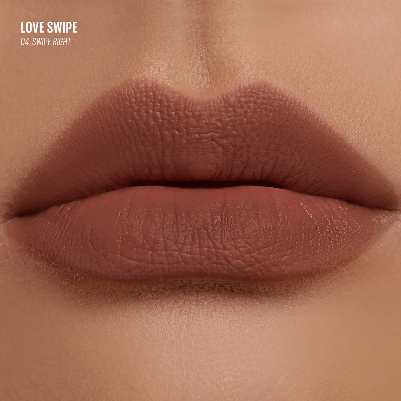 Kaja Lip Mousse - Love Swipe 04 Swipe Right | with Raspberry Seed Oil and Vitamin E, Buildable, Blendable, Moisturizing, Velvet Finish, Weightless Texture, Deep Shades, 0.22 Oz