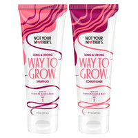 Thumbnail for Not Your Mother's Way to Grow Shampoo and Conditioner (2-Pack) - 8 fl oz - Ideal for All Hair Types - Helps Cleanse, Moisturize, and Hydrate Dry and Damaged Hair