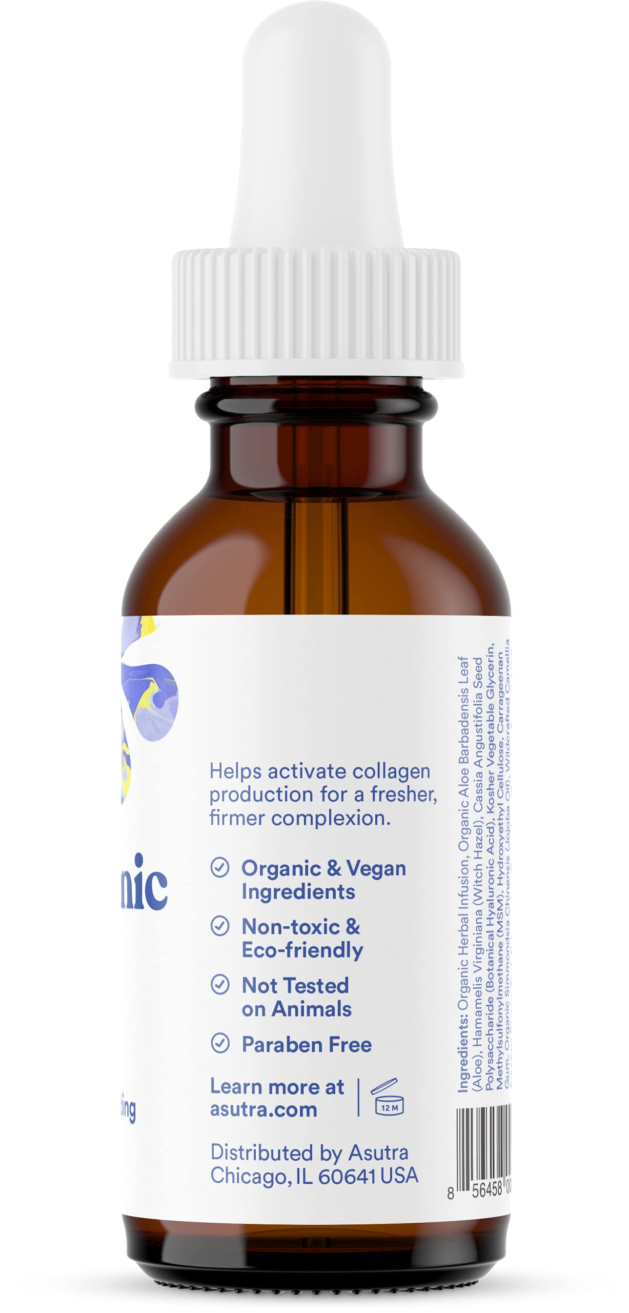 ASUTRA Face Serum Variety Pack, 3 Products - 1 fl oz 2.5% Retinol, 1 lf oz 20% Vitamin C, 1 fl oz Hyaluronic Acid Face Serum