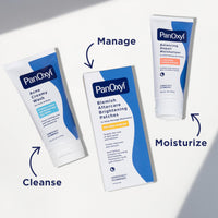 Thumbnail for PanOxyl PM Balancing Repair Moisturizer with Niacinamide, Ceramides and Cica, Hydrating Face Moisturizer, Acne Prone Skin and Dry Skin, Non-Comedogenic Night Face Moisturizer, 3 oz